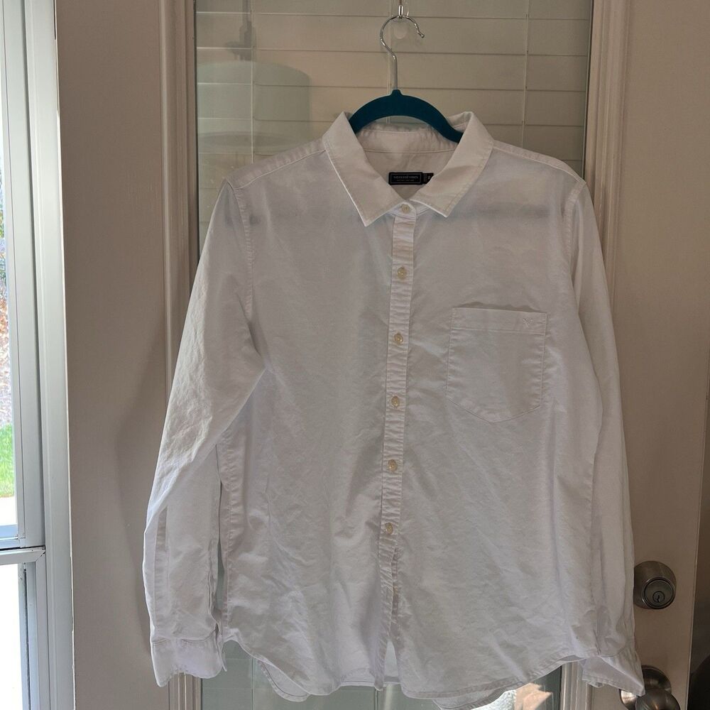 Vineyard Vines Women’s Shirt 16 Button‎ Up White